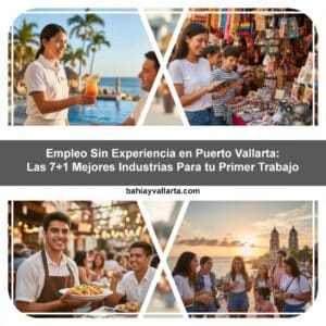 Empleo Sin Experiencia en Puerto Vallarta: Las 7+1 Mejores Industrias Para tu Primer Trabajo como conseguirlo