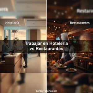 Ventajas y desventajas de trabajar en hotelería vs trabajar en restaurantes