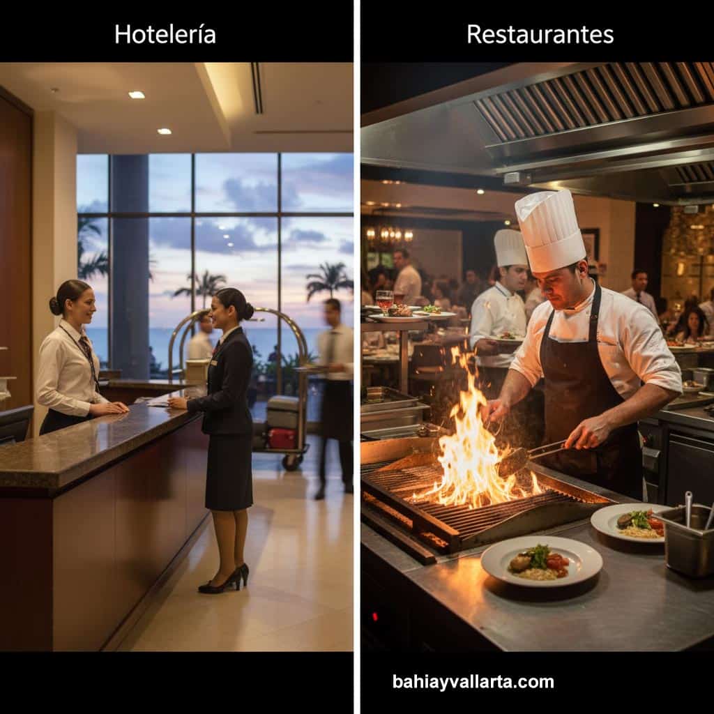 Puedo ganar más dinero en un hotel o en un restaurante según el estrés